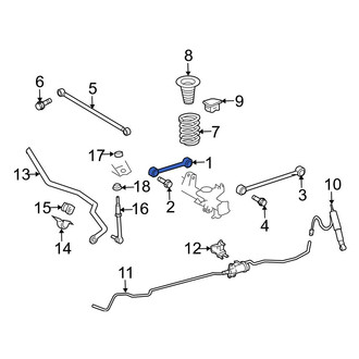 Toyota OE - Rear Upper Suspension Control Arm