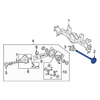 Toyota OE - Rear Drive Axle Shaft
