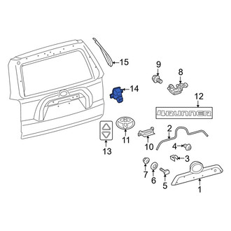Toyota OE - Rear Park Assist Camera