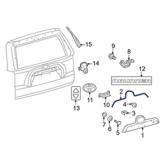 Toyota OE - Liftgate Finish Panel Seal