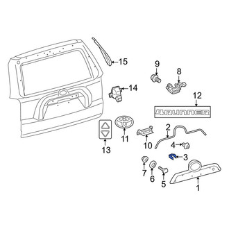Toyota OE - Liftgate Finish Panel Clip