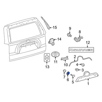 Toyota OE - Liftgate Finish Panel Seal