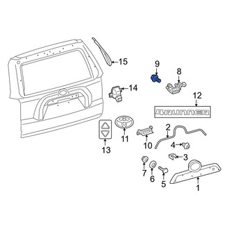 Toyota OE - Outer Liftgate Finish Panel Bolt