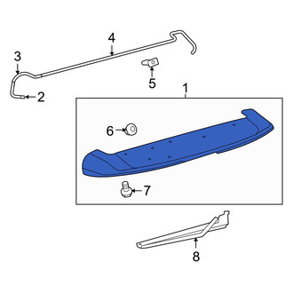 Toyota OE - Rear Spoiler
