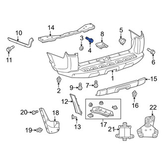 Toyota OE - Bumper Cover Bolt