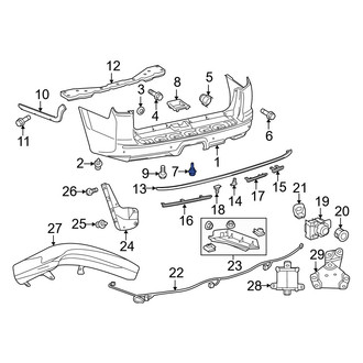 Toyota OE - Bumper Cover Bolt