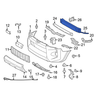 Toyota OE - Front Bumper Impact Bar