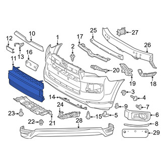 Toyota OE - Front Lower Grille