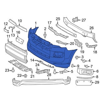 Toyota OE - Front Bumper Cover