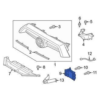 Toyota OE - Front Cruise Control Distance Sensor