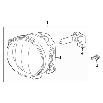 Toyota OE - Front Lamps - Fog Lamps