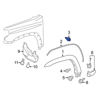 Toyota OE - Fender Flare Clip