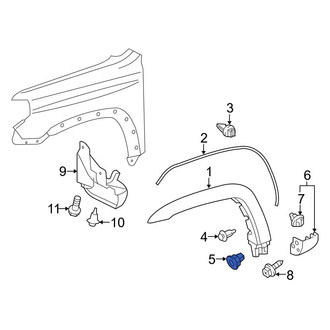 Toyota OE - Fender Liner Grommet