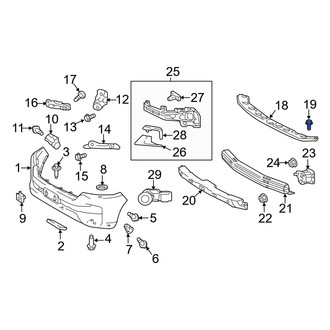 Toyota OE - Starter Bolt