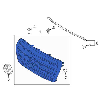 Toyota OE - Front Upper Grille