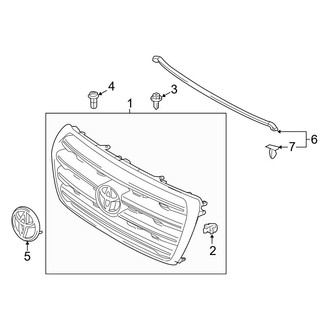 Toyota OE - Grille & Components
