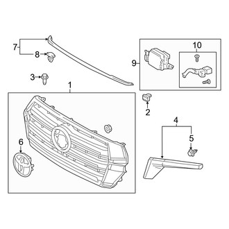 Toyota OE - Grille & Components
