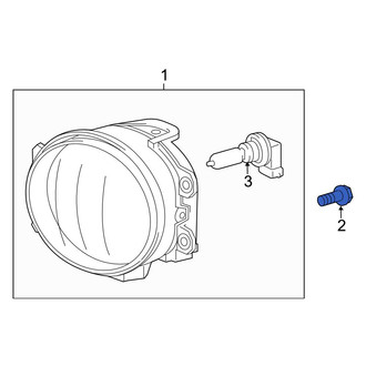 Toyota OE - Bumper Guide Screw