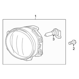 Toyota OE - Front Lamps - Fog Lamps