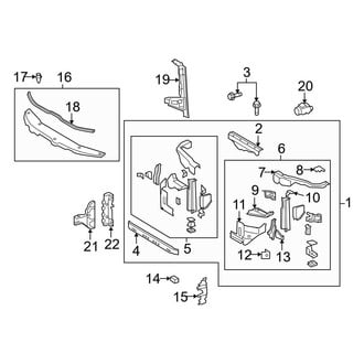 Toyota OE - Radiator Support