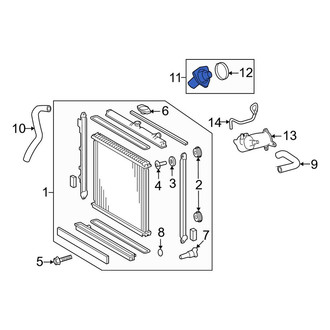 Toyota OE - Engine Coolant Thermostat Kit