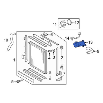 Toyota OE - Engine Coolant Inlet Flange
