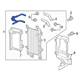 Toyota OE - Automatic Transmission Oil Cooler