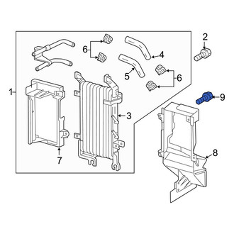 Toyota OE - Upper Liftgate Lift Support Bolt