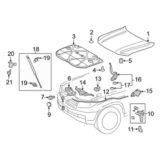 Toyota OE - Hood & Components