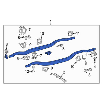 Toyota OE - Frame Rail