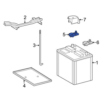 Toyota OE - Battery Cable Terminal End