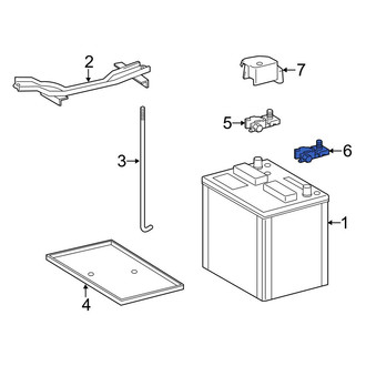 Toyota OE - Battery Cable Terminal End