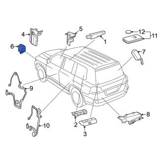 Toyota OE - Anti-Theft Alarm Siren