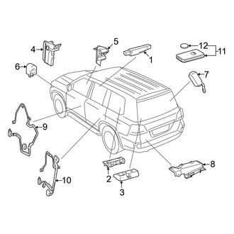 Toyota OE - Electrical - Keyless Entry Components
