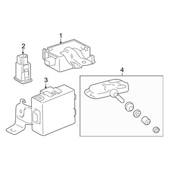 Toyota OE - Electrical - Tire Pressure Monitor Components (Base)