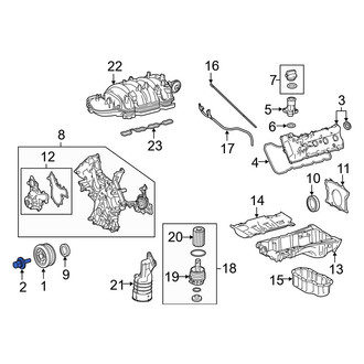 Toyota OE - Engine Harmonic Balancer Bolt