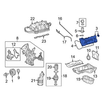 Toyota OE - Right Engine Valve Cover