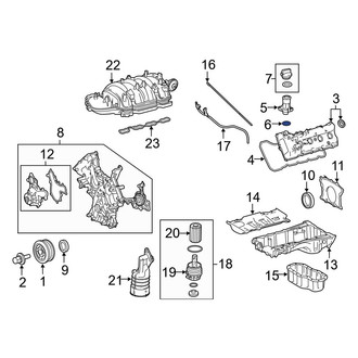 Toyota OE - Engine Oil Filler Tube Gasket