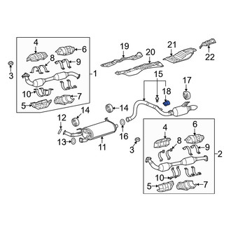 Toyota OE - Exhaust System Hanger