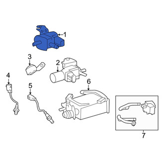 Toyota OE - Front Exhaust Gas Recirculation (EGR) Vacuum Delay Valve