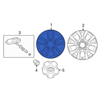 Toyota OE - Wheel