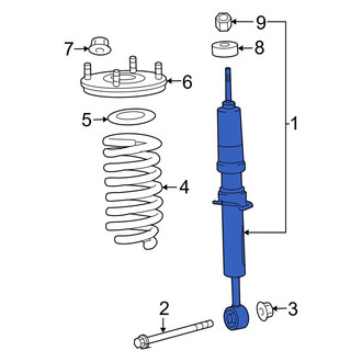 Toyota OE - Front Suspension Shock Absorber