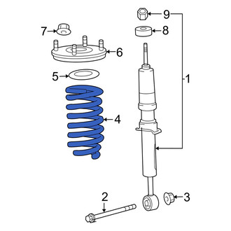 Toyota OE - Front Right Coil Spring