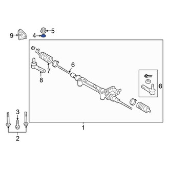 Toyota OE - Rack and Pinion Washer