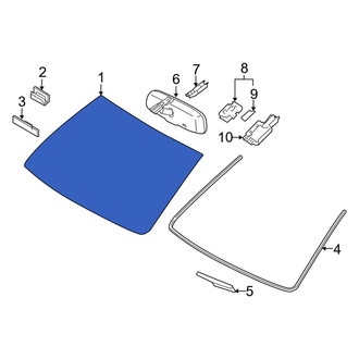 Toyota OE - Front Windshield