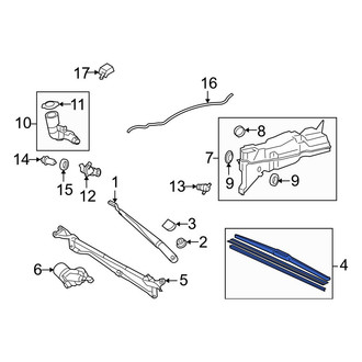 Toyota OE - Front Right Wiper Blade