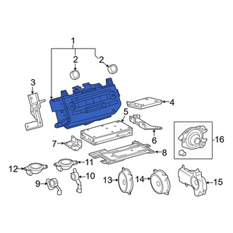 Toyota OE - Radio Control Unit
