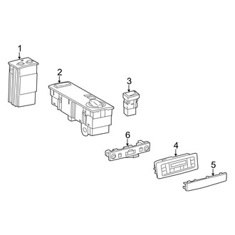 Toyota OE - Console (Switches & Controls)