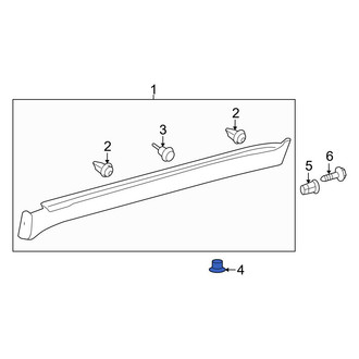 Toyota OE - Rocker Panel Molding Clip