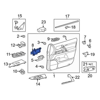 Toyota OE - Rear Left Interior Door Handle Trim